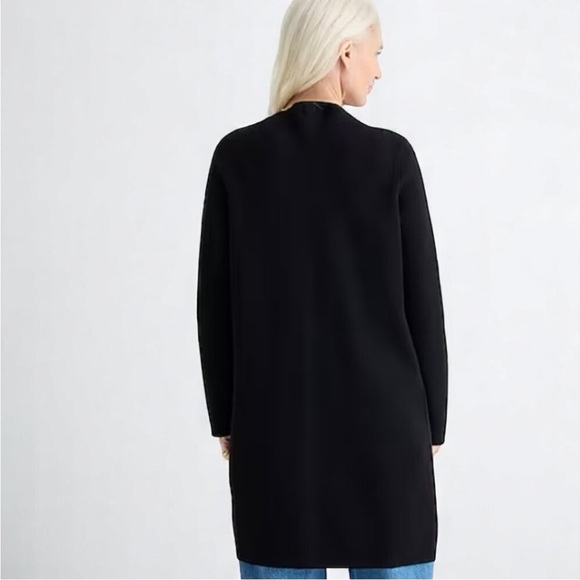 J. Crew Juliette collarless sweater-blazer Size Medium - Picture 8 of 10